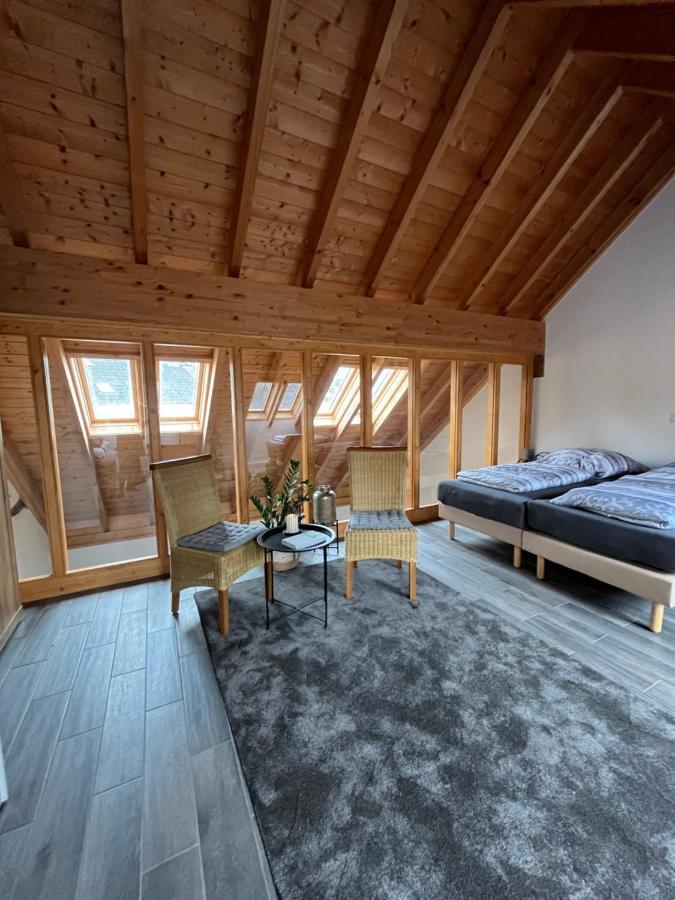 Ferienwohnung Am Wald-Und Wiesenkorb Kell am See エクステリア 写真