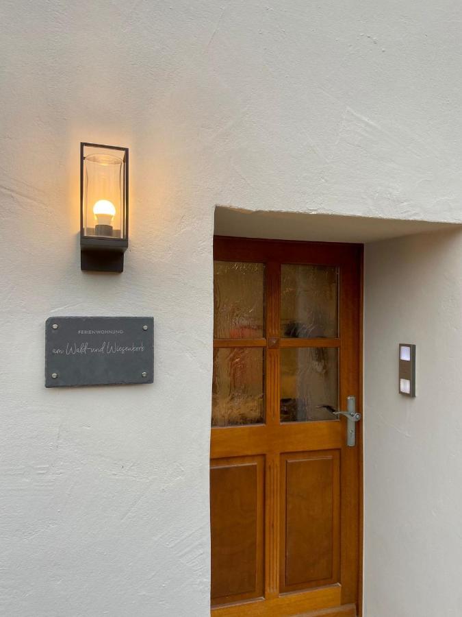 Ferienwohnung Am Wald-Und Wiesenkorb Kell am See エクステリア 写真
