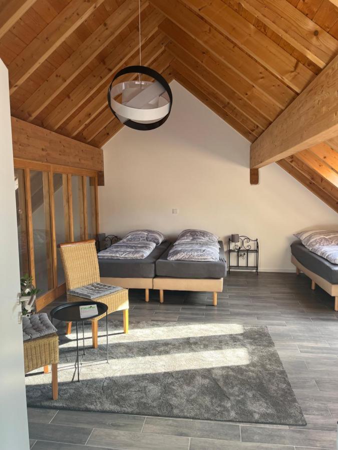 Ferienwohnung Am Wald-Und Wiesenkorb Kell am See エクステリア 写真